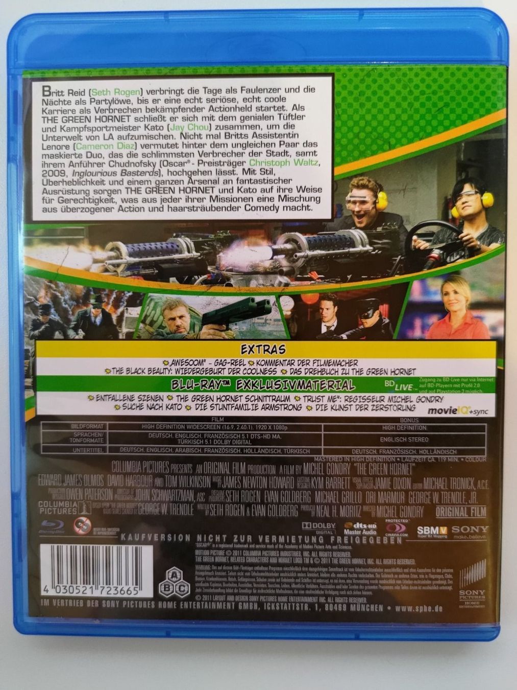 Alle DVDs: The Green Hornet – Gebraucht aus Liestal von Kratzilla 2