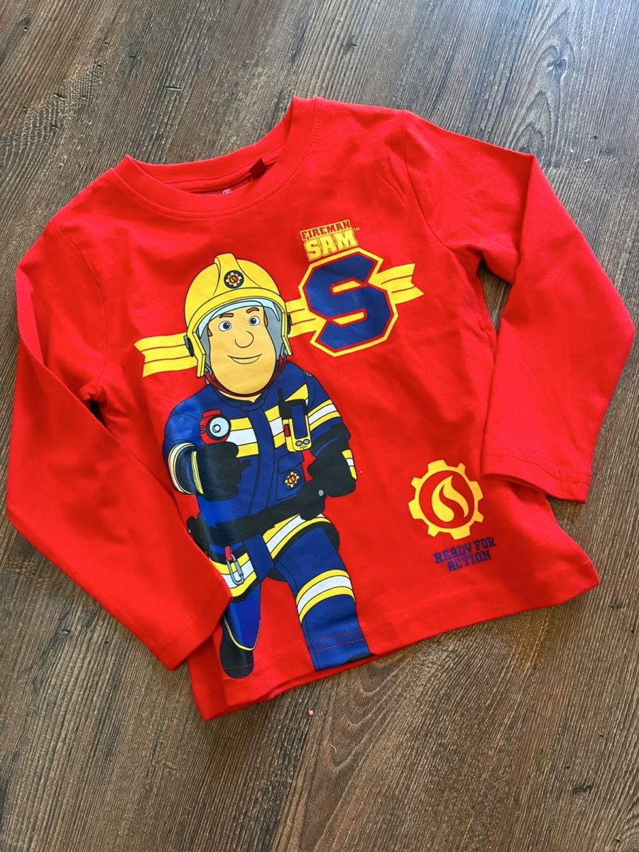 Pullover & Sweatshirts: Langarmshirt Gr. 98, Neu, Feuerwehrmann Sam – Neu (gemäss Beschreibung) aus Richterswil von duffi326464