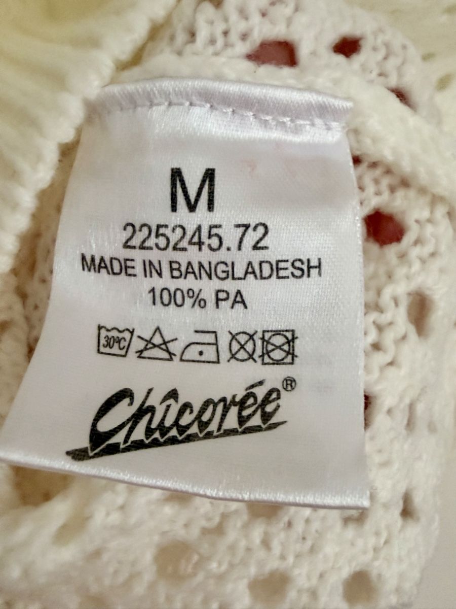 Pullover & Sweatshirts: Damen Pullover Chicoree gehäkelt cremeweiss Grösse M – Neu (gemäss Beschreibung) aus Heiligenschwendi von maerchen2008 2