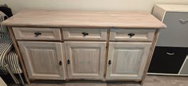 Sideboard 3 Schubladen 3 Türchen Shabby Chic