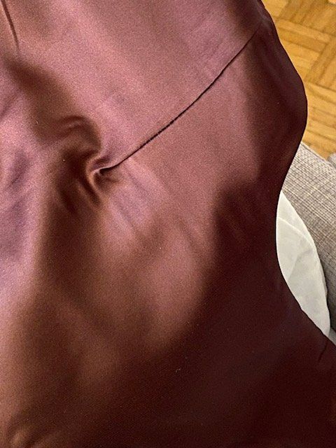 Tessuti: Top braun "wie Seide" – Nuovo (secondo la descrizione) da Zürich venduto da Berta016 2