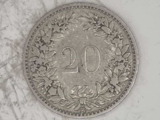 Alle Münzen: 20 rappen 1891 – Gebraucht aus Bure von chap981 1