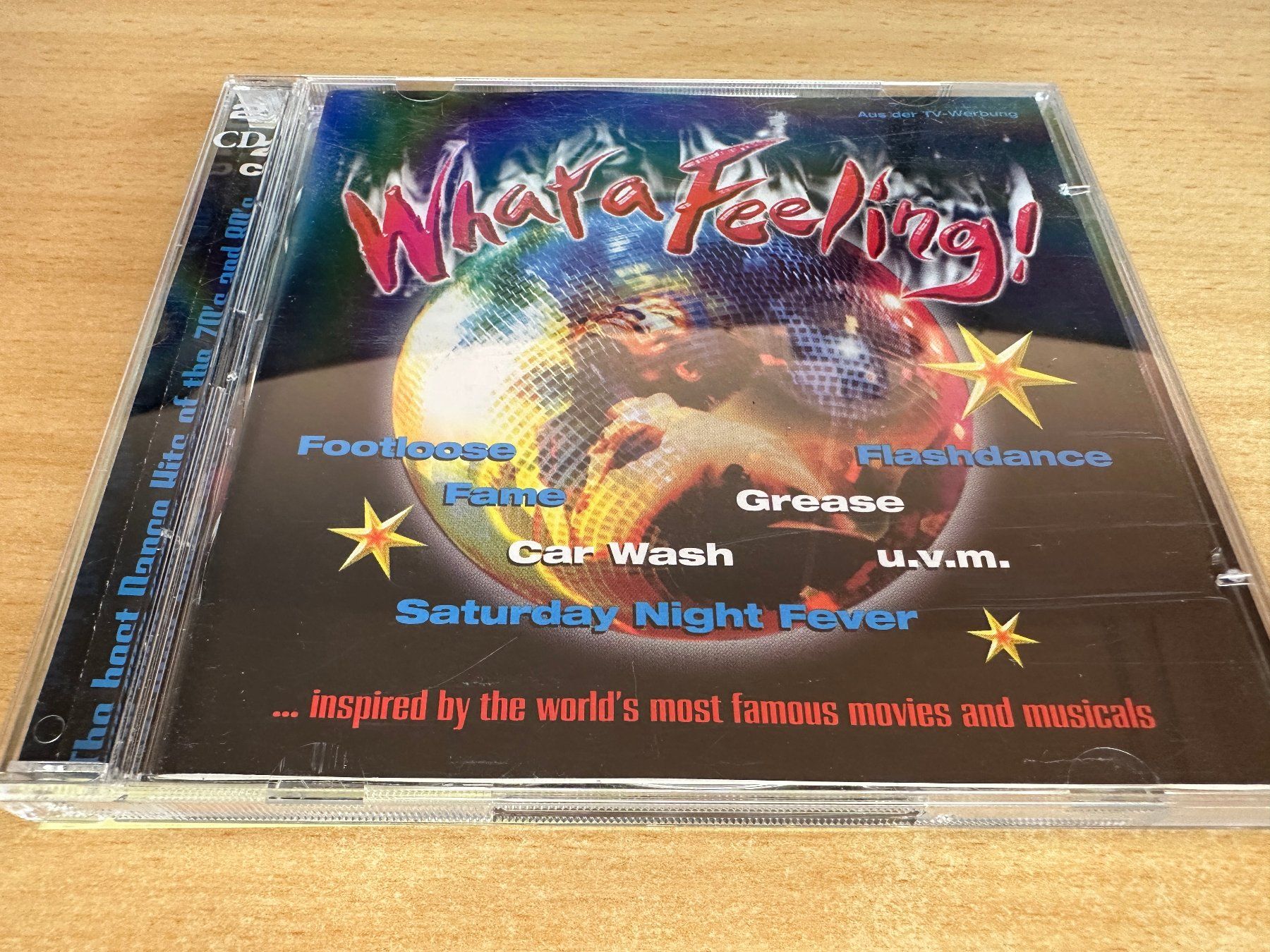 CD: Various – What A Feeling! - 2 CD – Usato da Rikon im Tösstal venduto da Alpenmutz