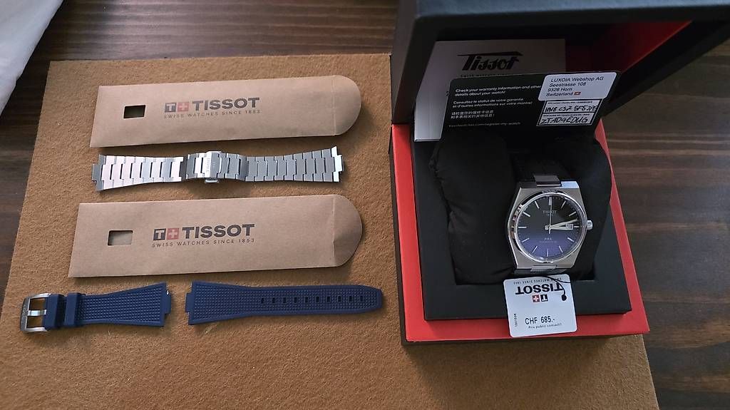 Tissot Orologi: TISSOT PRX POWERMATIC 80, Gradient, 40mm – Nuovo (secondo la descrizione) da Bülach venduto da marco2074