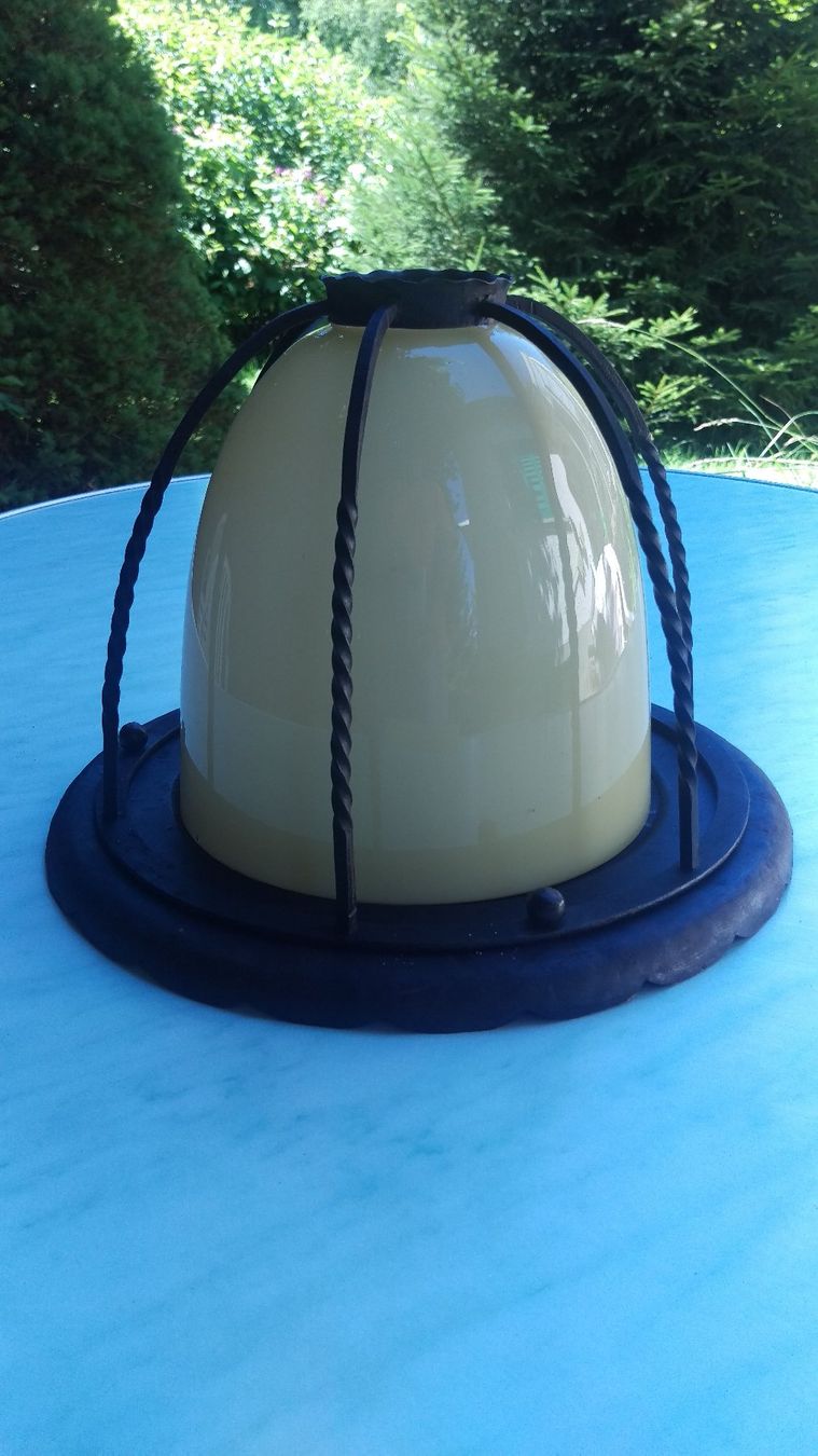 Lampadari & plafoniere: Jugendstil Deckenleuchte – Usato da Suhr venduto da Brocki-Suhr 3