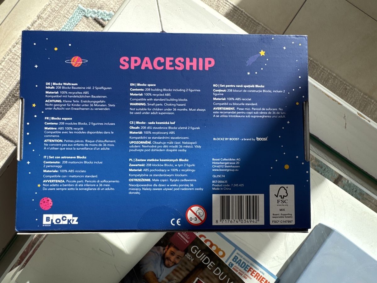 Kit di costruzioni: Blockz Spaceship 208 Pcs – Nuovo e nell'imballaggio originale da Zürich venduto da pat_rx9j 1