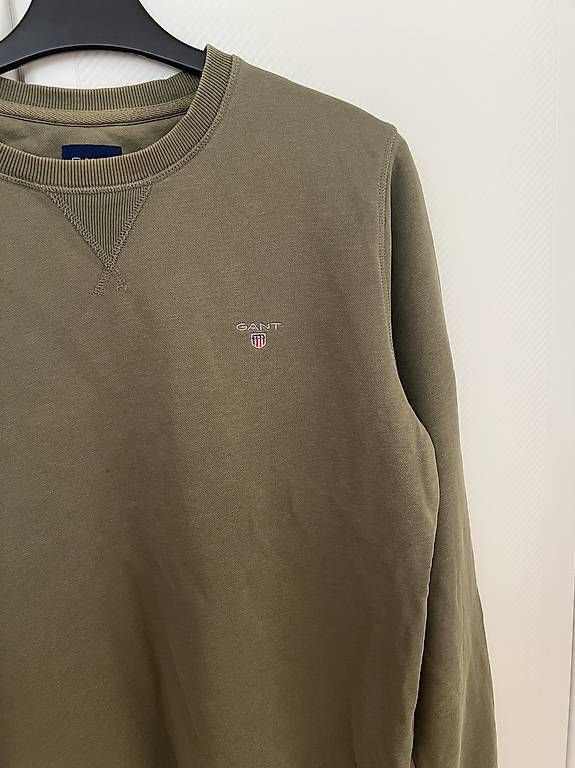 Gant Pullover & Sweatshirts: Gant Sweatshirt Pullover Olivegrün Sweatshirt M – Gebraucht aus Weinfelden von oka_9xdz 1