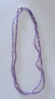 Magnifique collier long en Améthyste  112 cm & Argent !