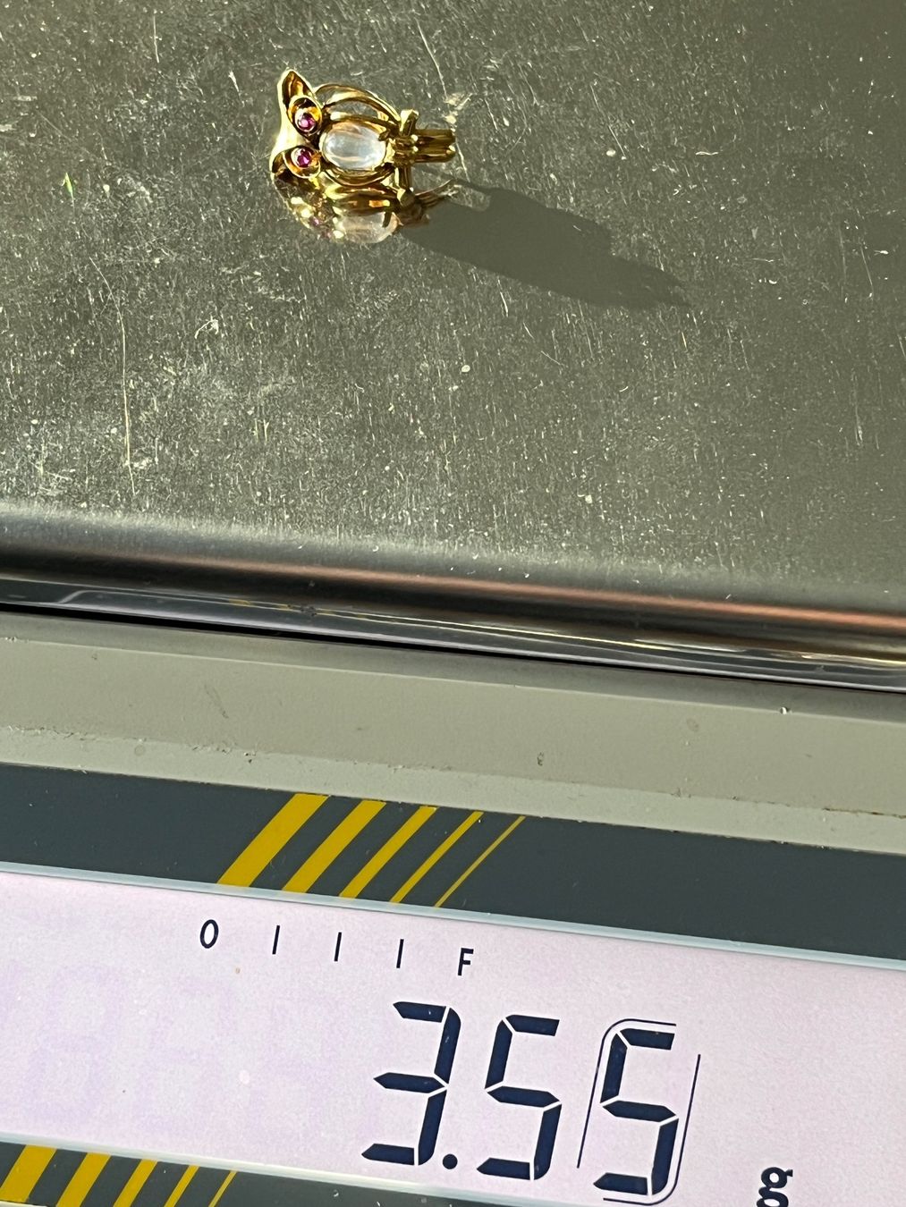 Broschen & Nadeln: Goldbrosche Eule 750 Gold – Gebraucht aus Ossingen von Silver-collector 2