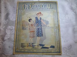 Modenwelt 7 Jahrgang Heft 1 1928 Art de Co Jacke Damen Herre