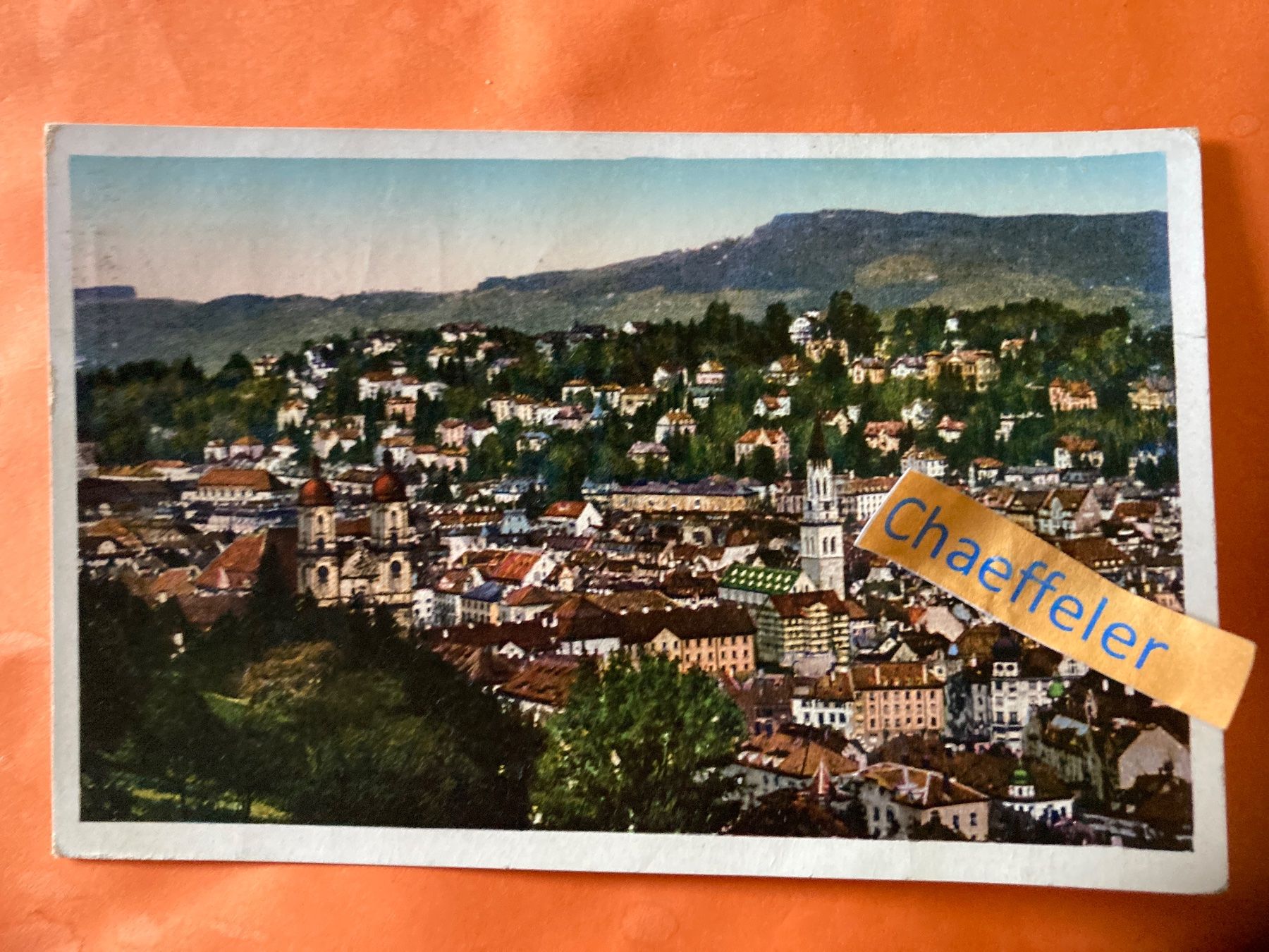 Cartes postales: 1934 No. 25 St. Gallen C. – D'occasion à Zürich par Chaeffeler