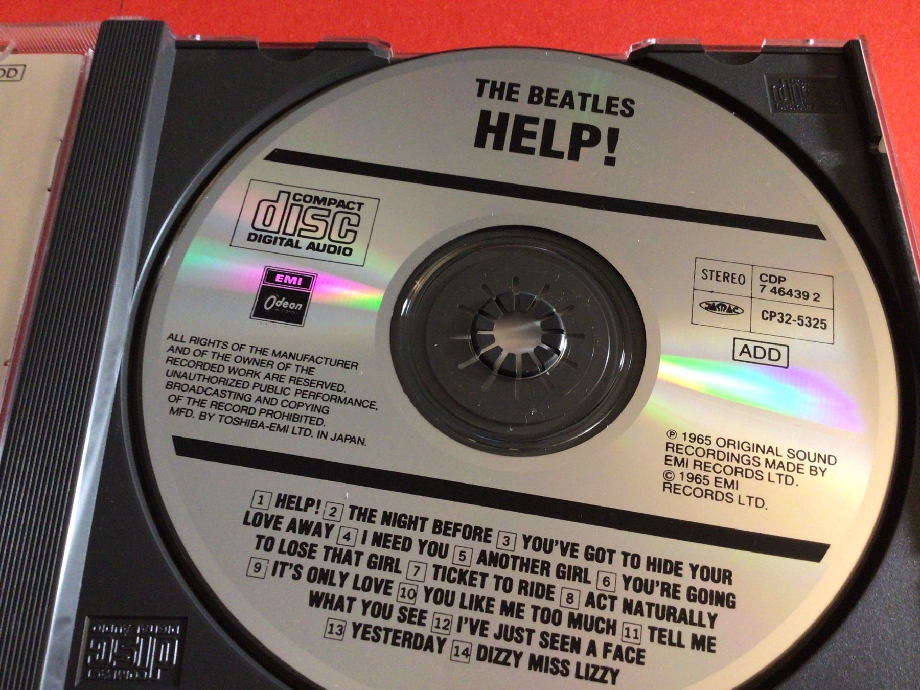 CD: The Beatles - HELP! CD Japan-Edition selten! – Usato da Steinach venduto da Quarkie 2