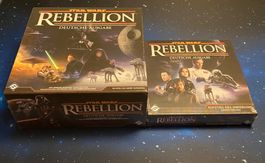 Star Wars Rebellion Hauptspiel + Erweiterung Neu in OVP (DE)