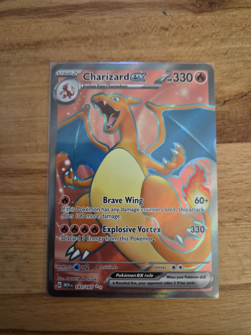 Pokémon Cartes à collectionner: Charizard ex 183/165 – D'occasion à Goldach par Napoleon_1992