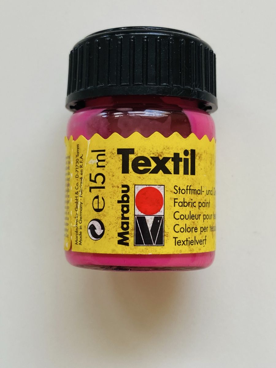 Colori: TEXTILFARBE MARABU ROSA – Usato da Malters venduto da Kuettel1