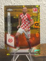 LUDOVIC AJORQUE 2023 TOPPS CHROME BUNDESLIGA GOLD REFRACTOR