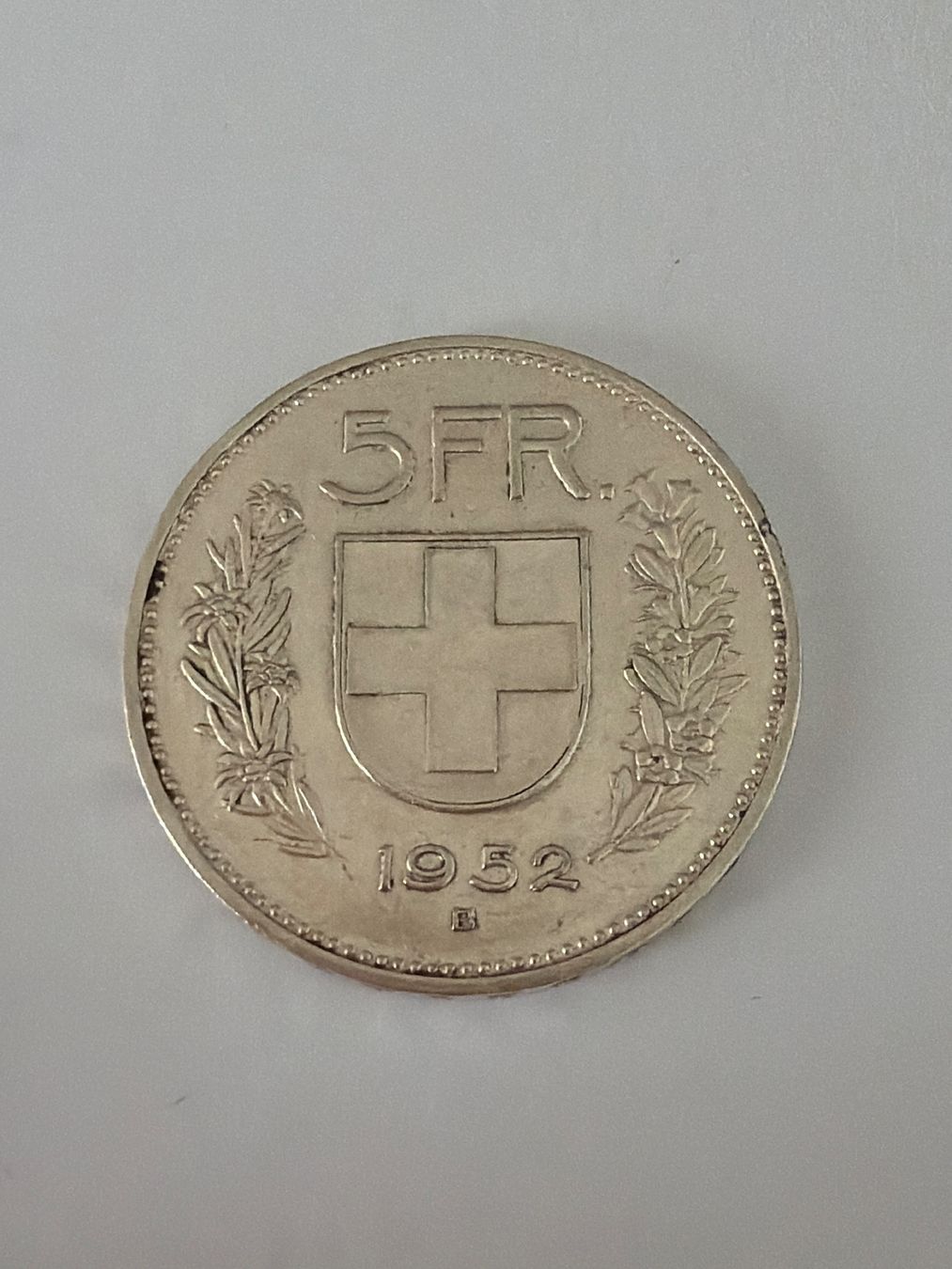 Tutti le monete: 5.- silber 1952 (59) – Usato da Bonstetten venduto da juliestore