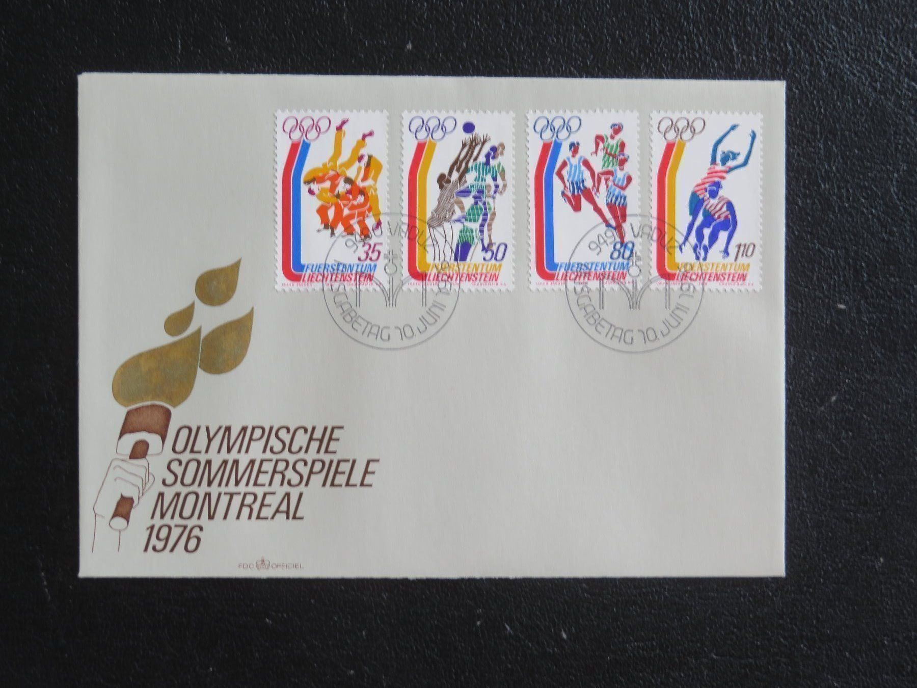 Tutti i francobolli: Olympia-Ersttagsbrief Montreal von 1976 – Nuovo (secondo la descrizione) da Lachen SZ venduto da peace0