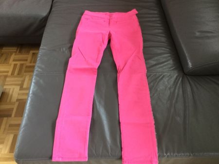 Lässige Hose pink