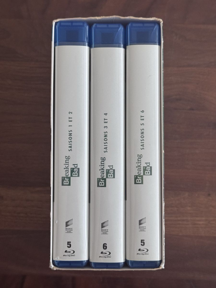 Tutti i DVDs: Intégrale Breaking Bad Saisons 1-6 + bonus Blu-Ray – Usato da Grand-Lancy venduto da cyr_n5ky 2