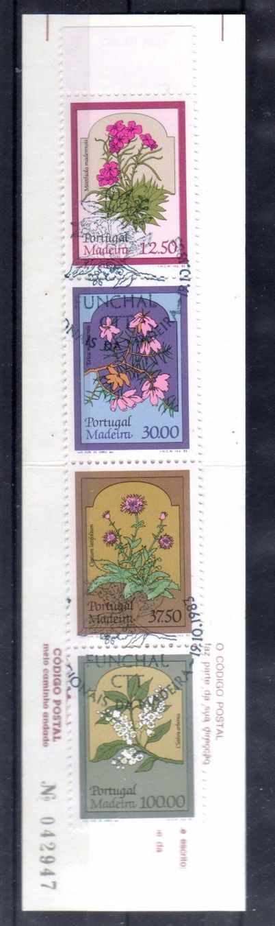 Alle Briefmarken: Madeira 1983 Markenheft Michel Nr. 3 ET – Gebraucht aus Remetschwil von Hofiii