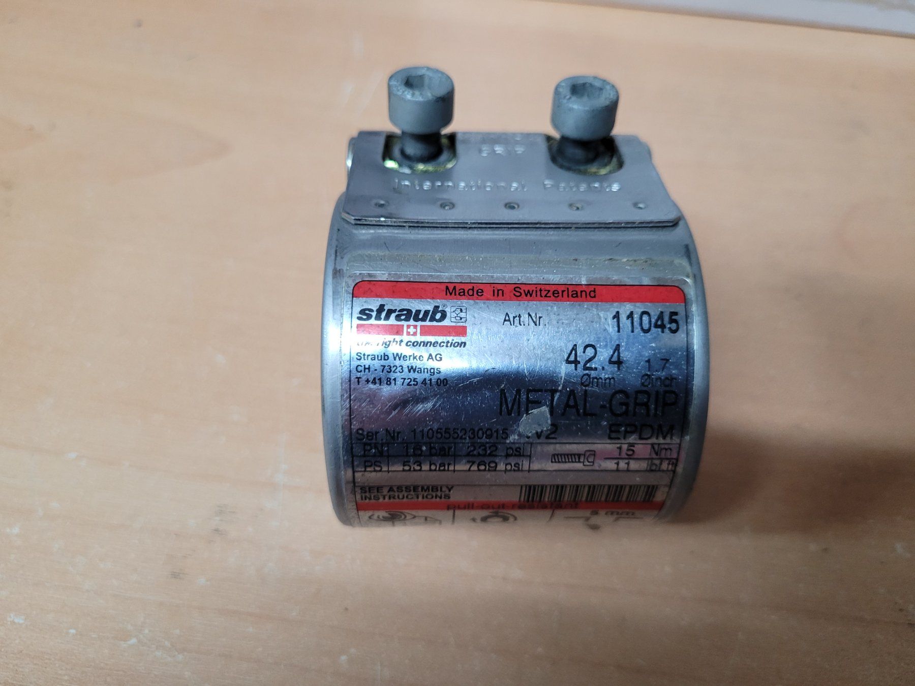 Alle Werkzeuge: Straub 42,4mm – Gebraucht aus Bionnens von Meg011