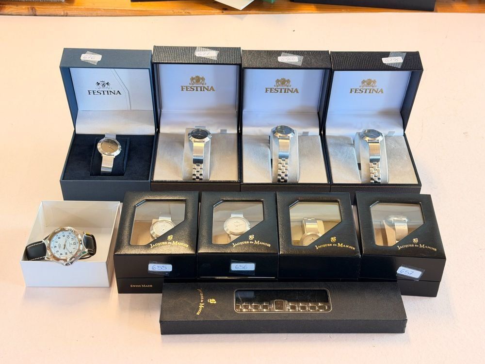 Uhren: 10 verschiedenen Armbanduhren – Neu (gemäss Beschreibung) aus Pfaffnau von Gerry1503 1