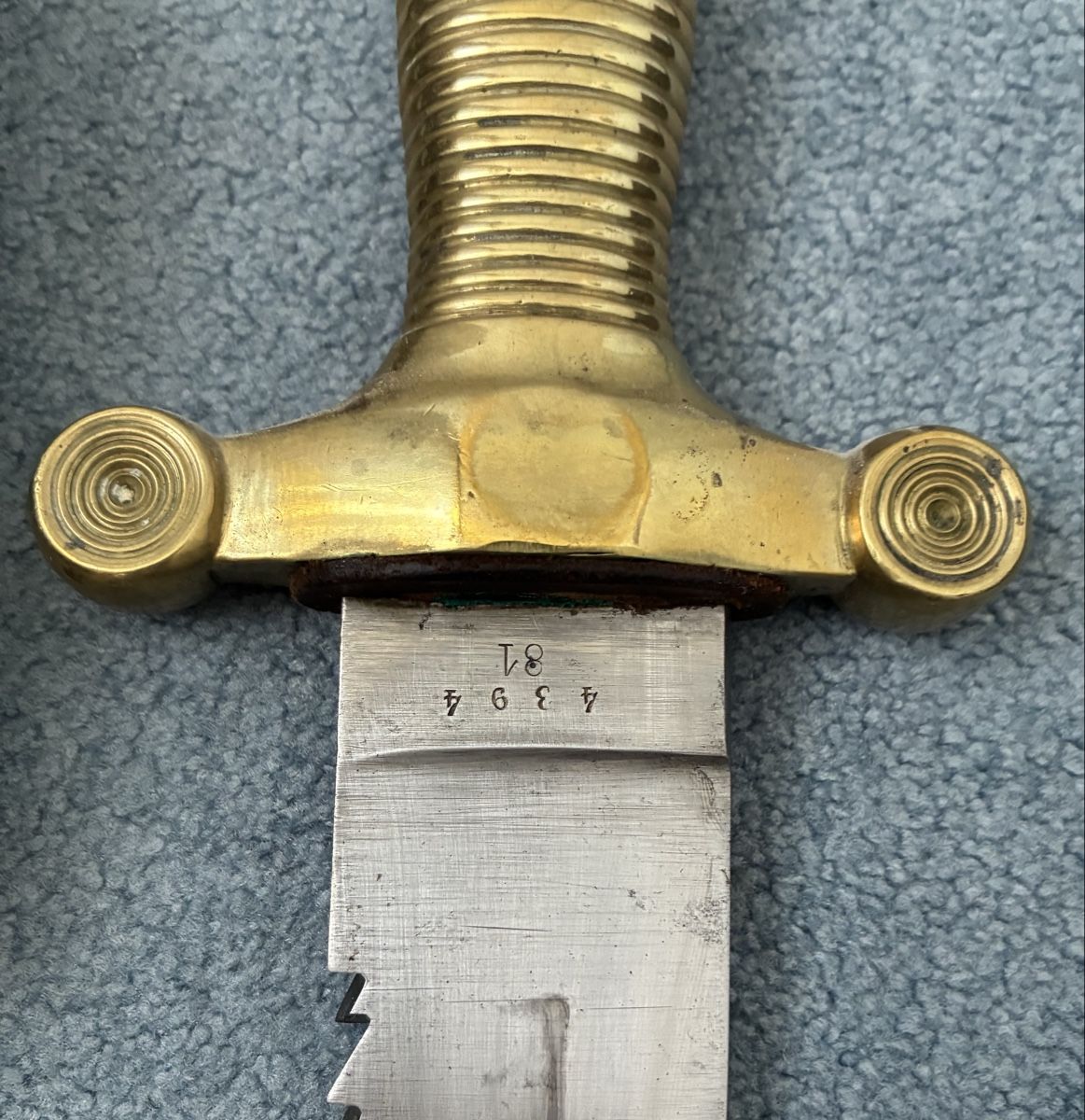 Schweizer Armee Armi bianche: Faschinenmesser SO 1842 – Usato da Gutenswil venduto da Antiques77 3