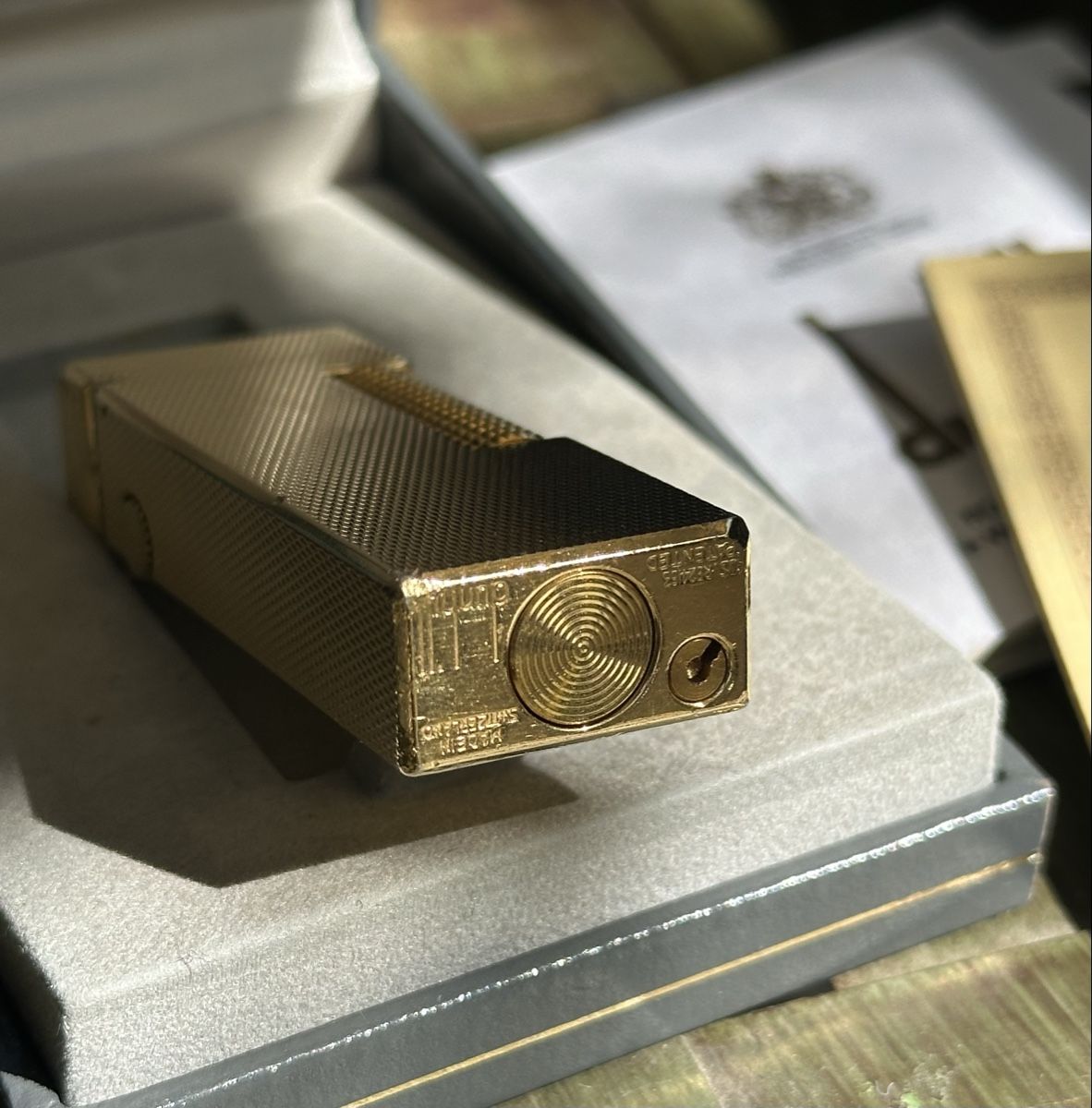 Dunhill Feuerzeuge: Dunhill Rollagas with box and papers – Gebraucht aus Zürich von RatsTreasure 5
