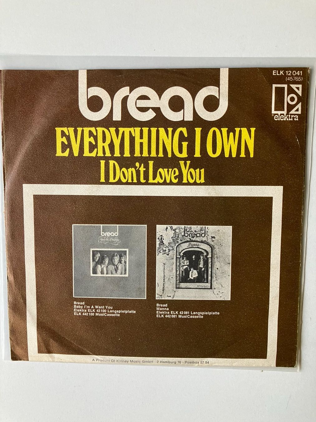 Dischi in vinile: Bread – Usato da Aarwangen venduto da Jukebox3 2
