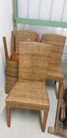 Rattan Stühle 4er Set