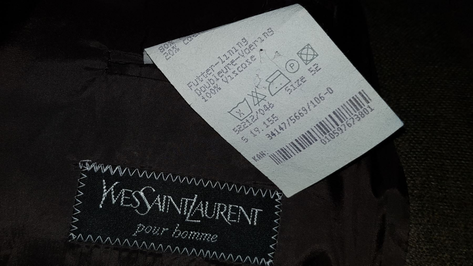 Saint Laurent Giacche: Veste YSL YVES SAINT LAURENT taille 52 – Usato da Cossonay-ville venduto da Super-Price-Quality 9
