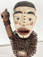 Rarität alte Ba Kongo Nkisi Figur Höhe 38 cm Top Stück