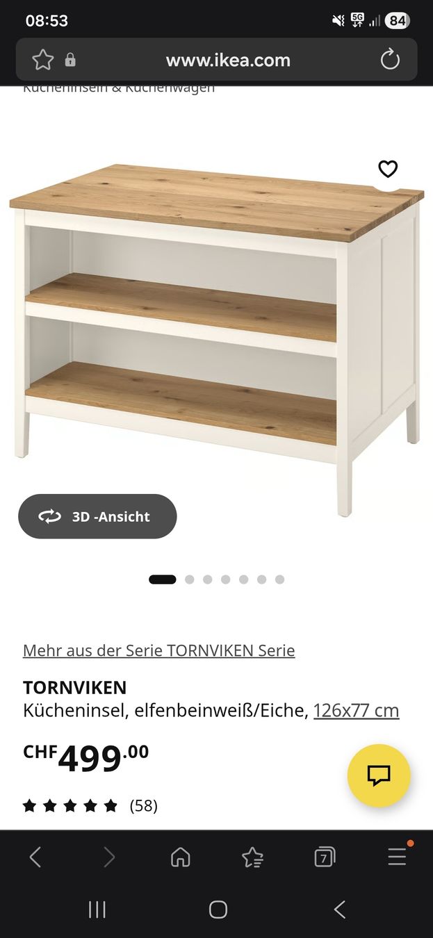 Ikea Komplettküchen: IKEA Kücheninsel Tornviken – Gebraucht aus Thun von sacredmoon 3