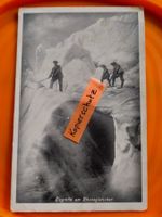 AK Eisgrotte Rhonegletscher Menschen Berge Gletscher