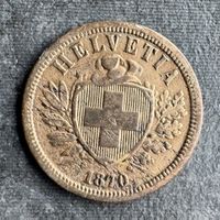 2 Rappen 1870