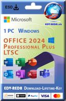 Microsoft Office 2024 Professional Plus 1PC Dauer-Lizenz