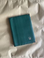 Rolex Etui dunkelgrün Leder neuwertig