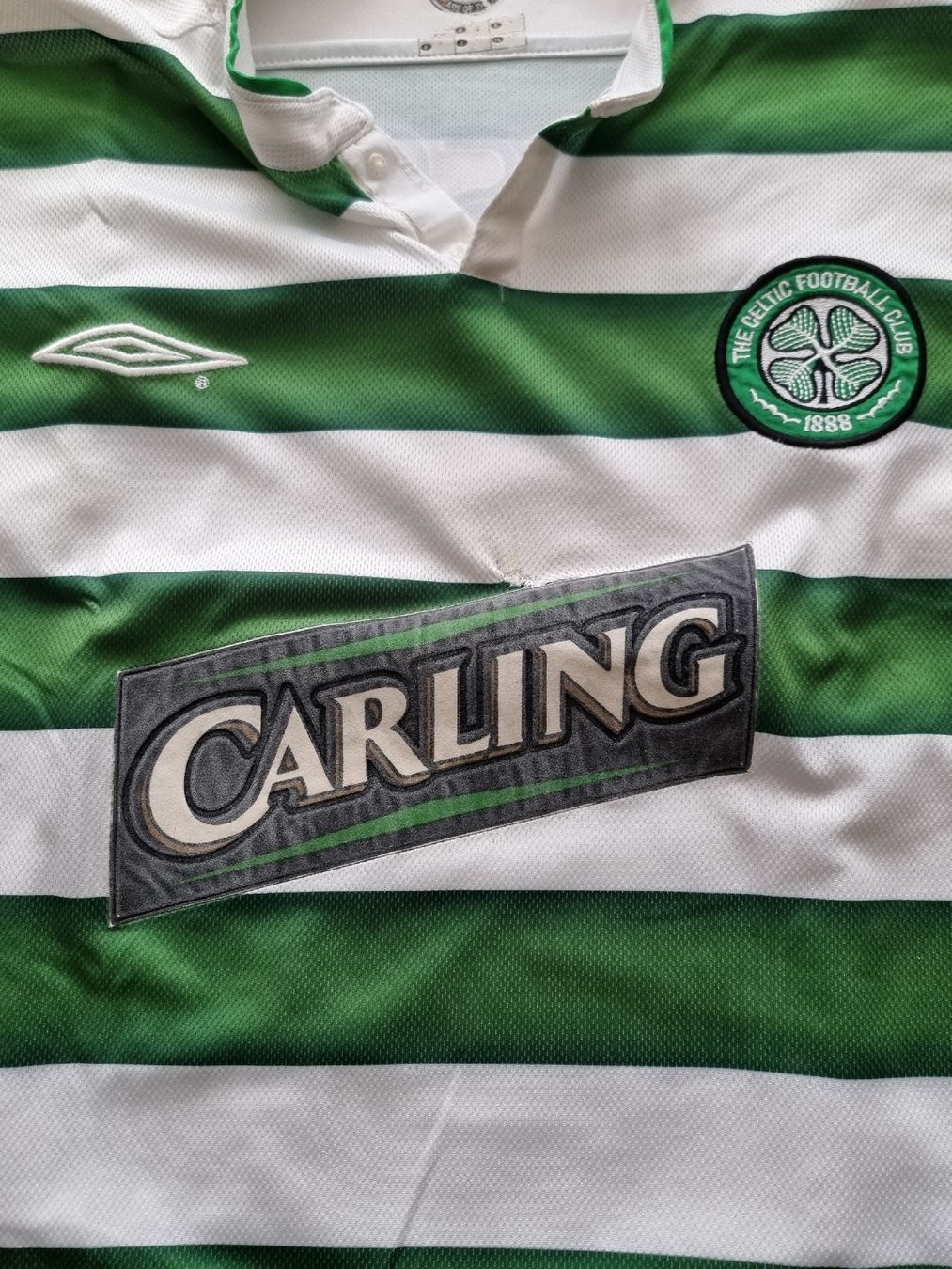 Umbro Leibchen & Hosen: Henrik Larsson / Celtic Glasgow 2003-2004 Heimtrikot – Gebraucht aus Suhr von SariLacivert1907 3