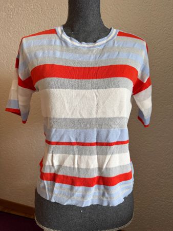 Damen Top Oberteil gestreift Gr S