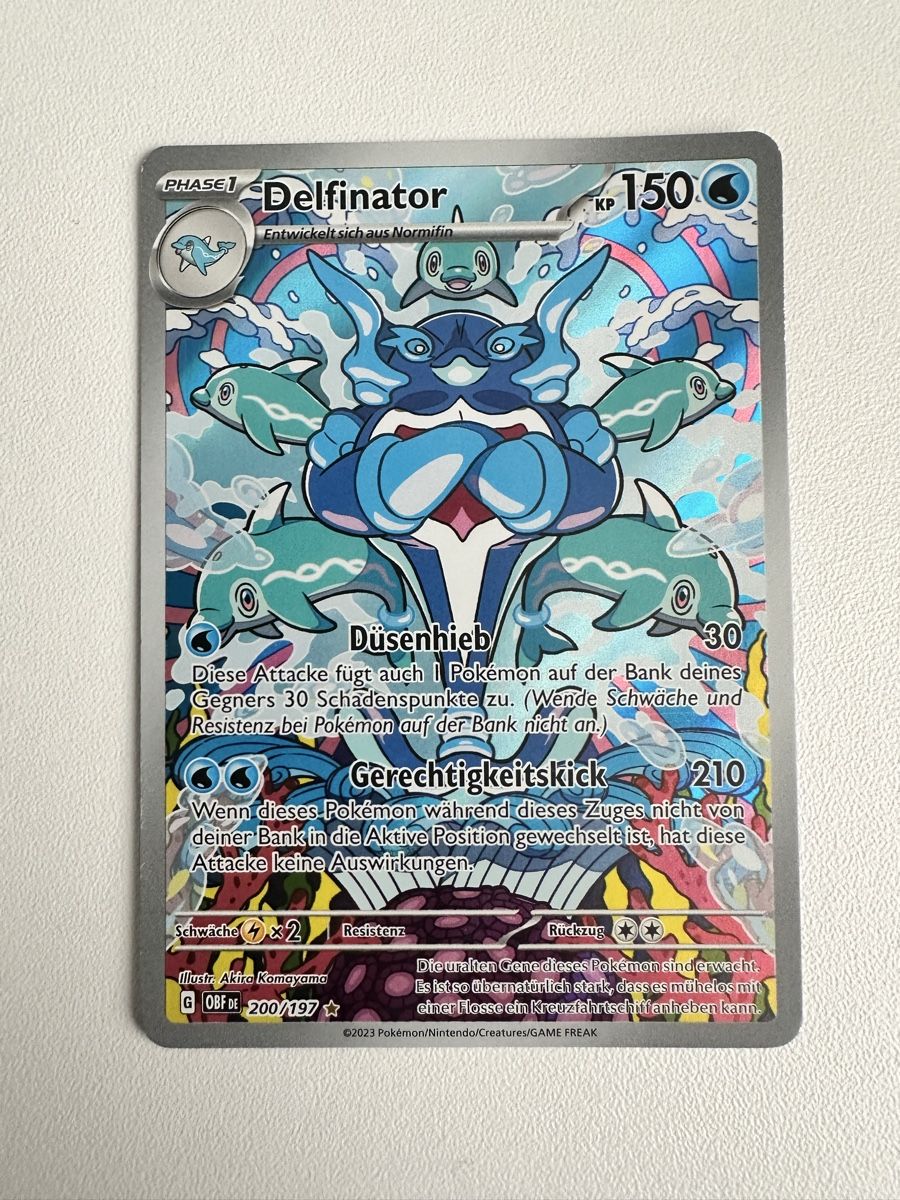 Pokémon Cartes à collectionner: Pokemonkarte Delfinator 200/197 – D'occasion à Sirnach par Bexxquisite