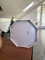 White Round Lamp - New in Box