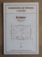 Landeskarte 1:25000 – 1235 Andeer