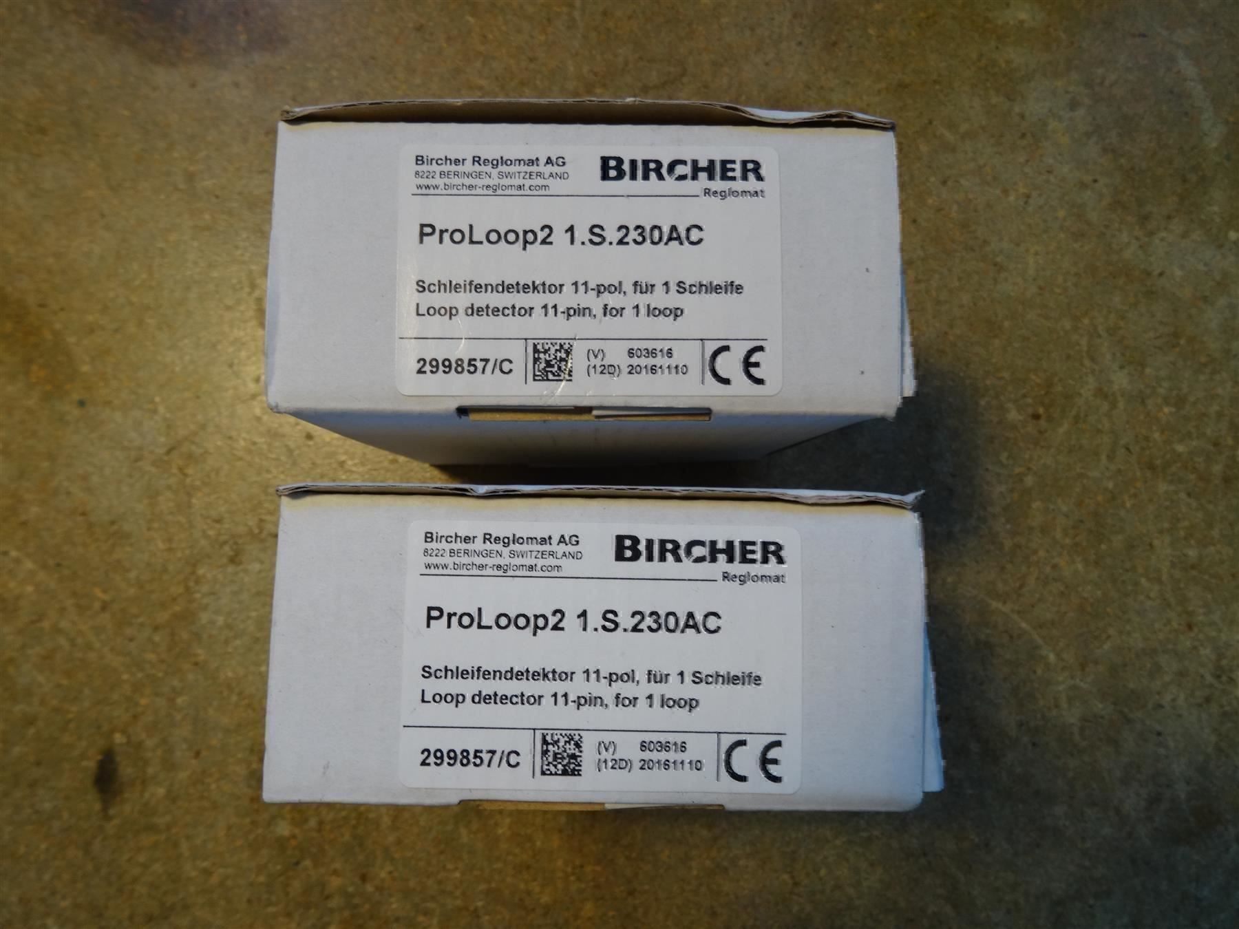 Spine: 2 Schleifendetektoren Bircher ProLoop2 – Usato da Lupfig venduto da Buerkli20