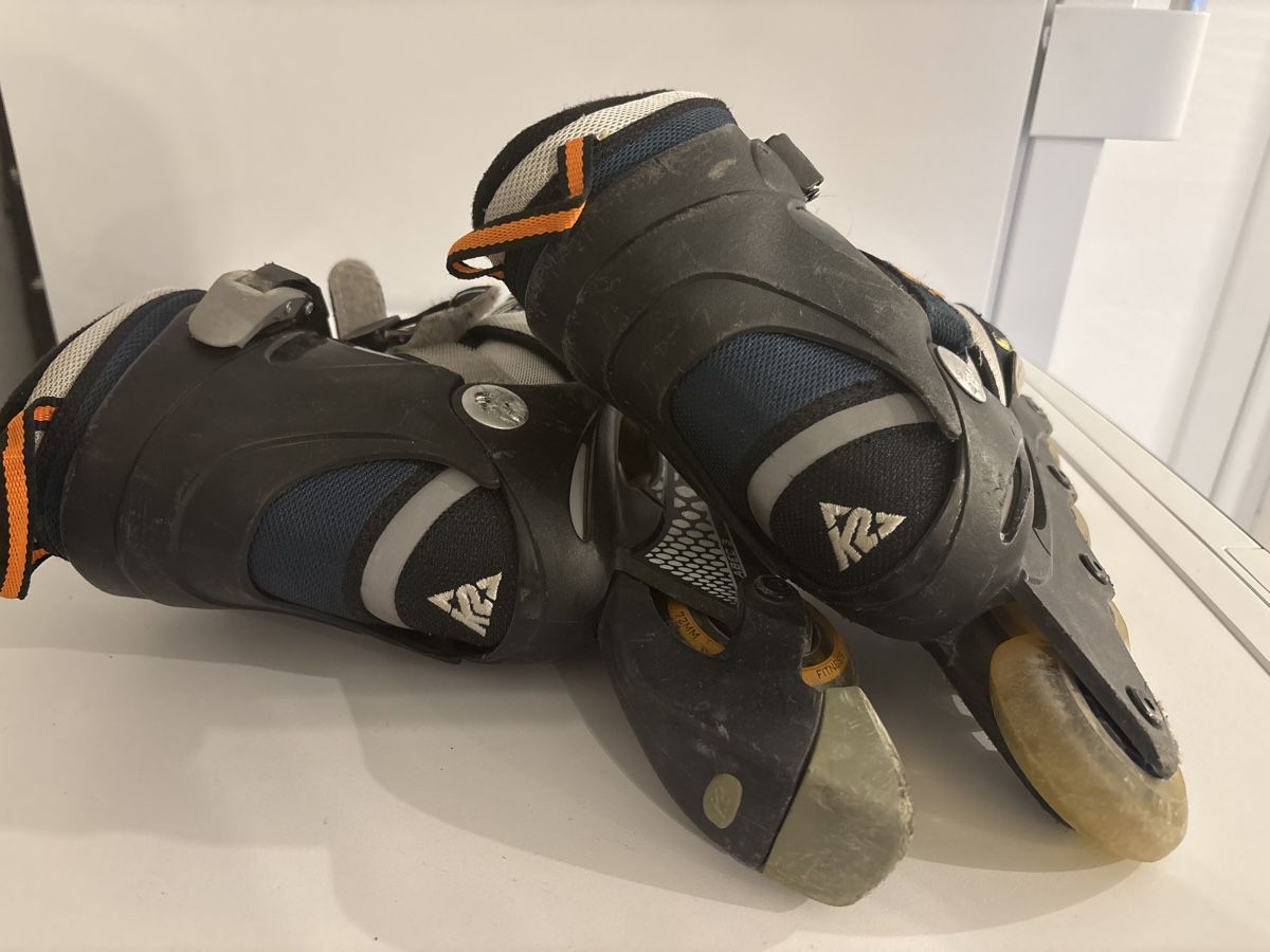 K2 Pattini in linea & Pattini a rotelle: K2 Merlin Inline Skates Rollschuhe , Grösse 32-3 – Usato da Oberwil b.Büren venduto da holzschnitzu 1