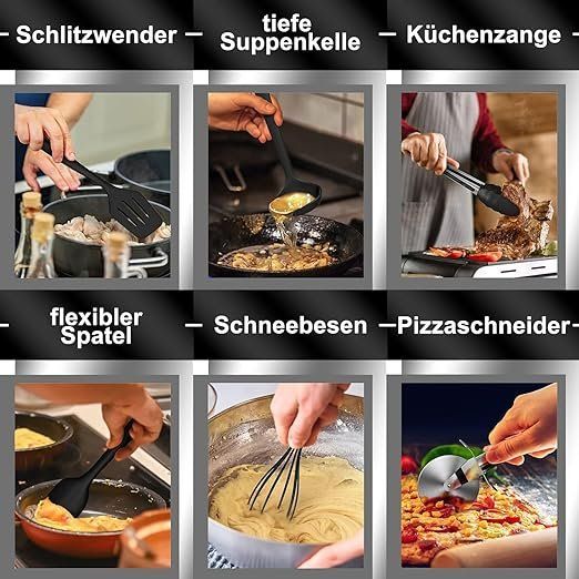 Set di posate: Küchenhelfer Set, 43-teiliges  Kochbesteck Set – Nuovo e nell'imballaggio originale da Oberentfelden venduto da ase_sk8n 4