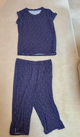 Cozy Palmers Summer Pyjama Set - Size S, Excellent Condition