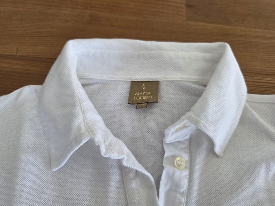 Polos: Polohemd langarm weiss - Grösse 38 – D'occasion à Meggen par Scollection 1