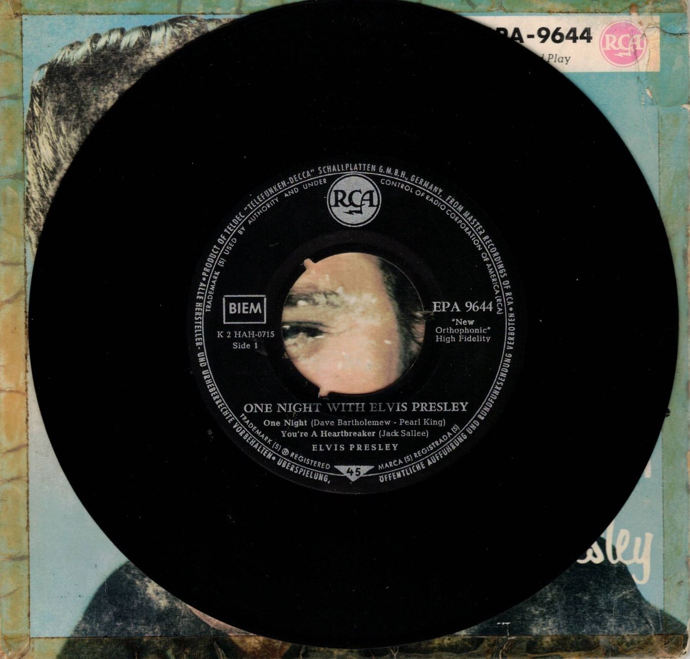 Dischi in vinile: Elvis Presley  --  One Night   Single7   EP – Usato da Rheinau venduto da thespecials 1