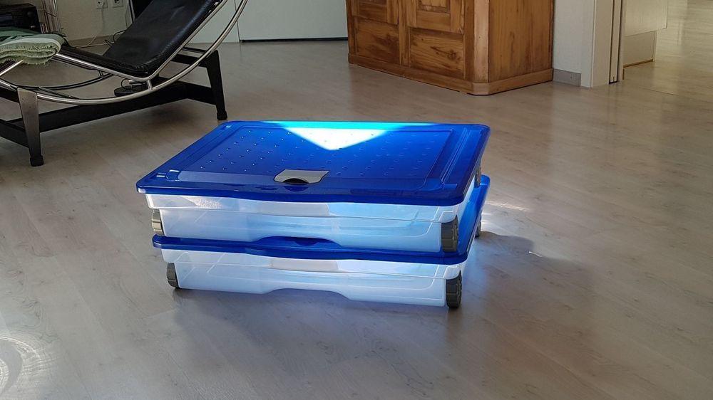 Aufbewahrungsbox mit Rädern ab 1.-' (Gebraucht) in Rüti ZH für CHF 8 ...